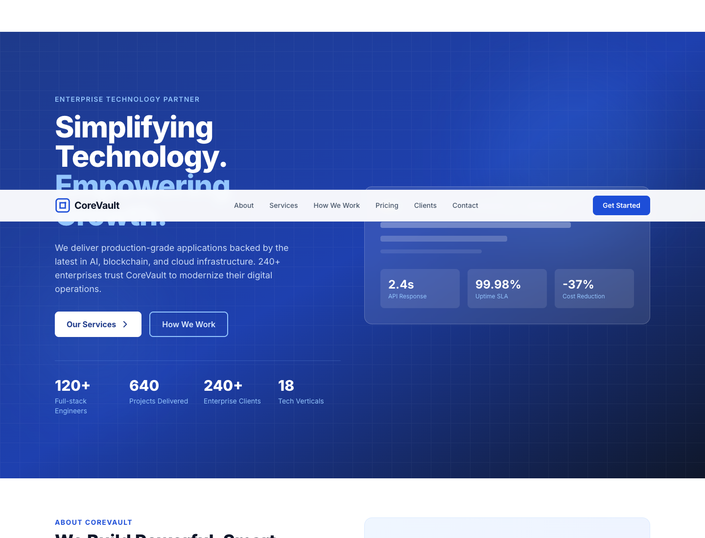 CoreVault Enterprise