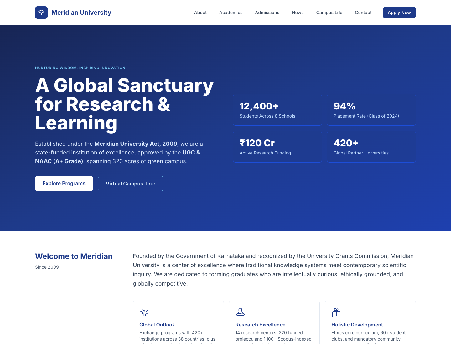 Meridian Trust University