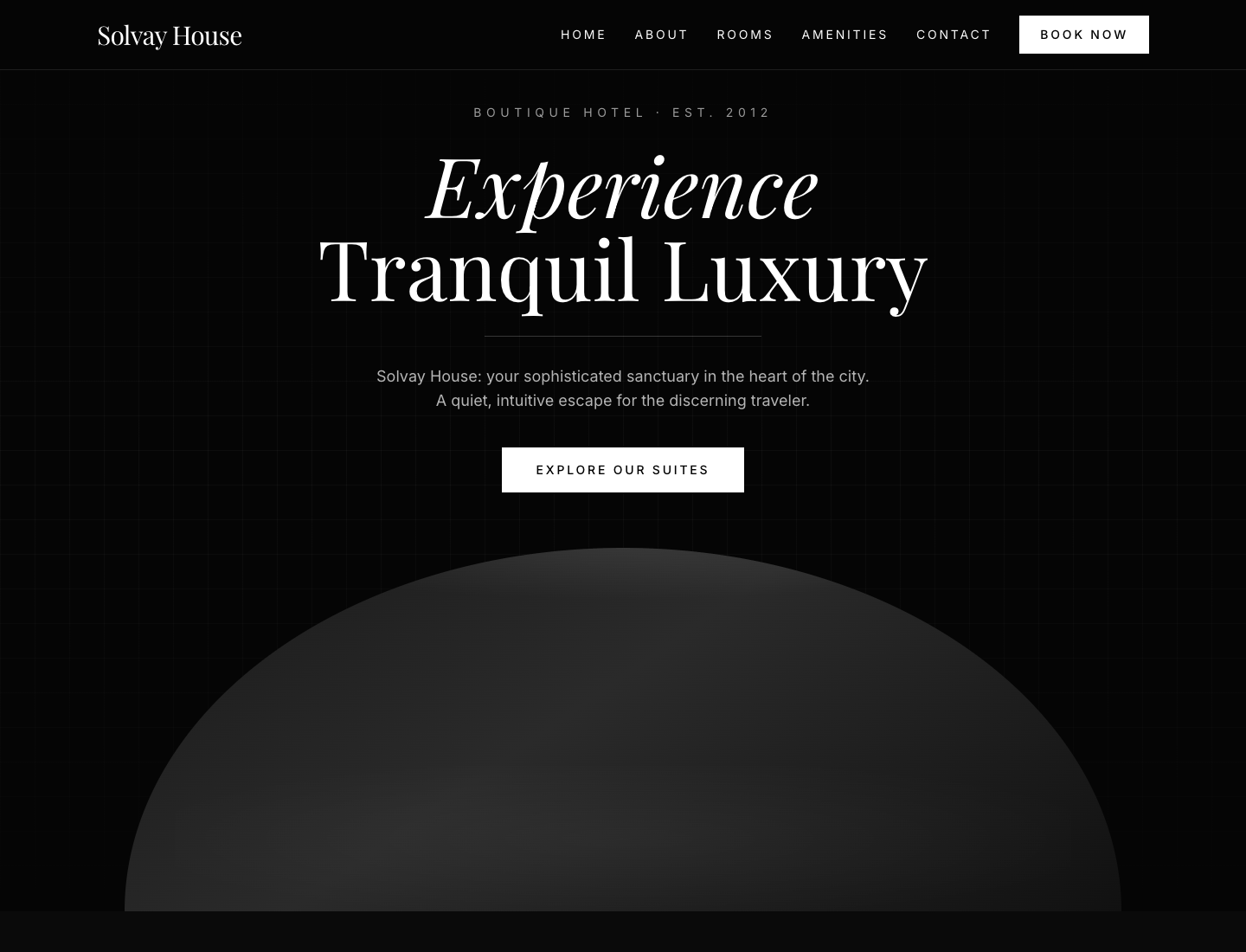 Monochrome Noir Hotel