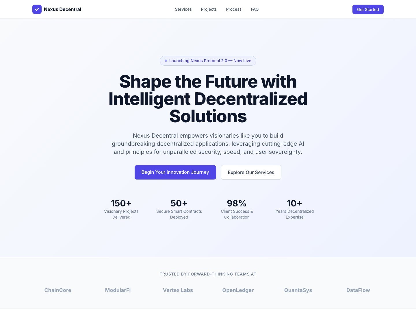 Nexus Decentral Studio